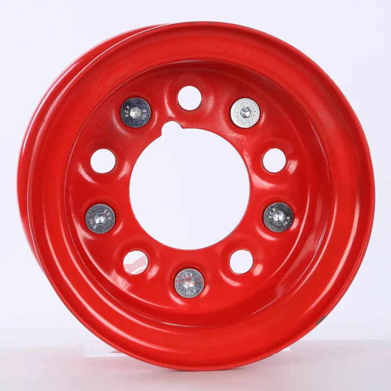 Forlong Industrial Equipment Wheel Split Rim 3.00d-8 Et0 94/140/5 Tire 5.00-8 for Sale