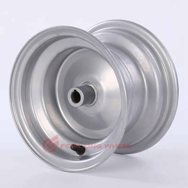 Forlong Steel Rim 3.75X8 4 Hole 100mm Fitting Tire 4.80-8 for Log Splitter Machine Use