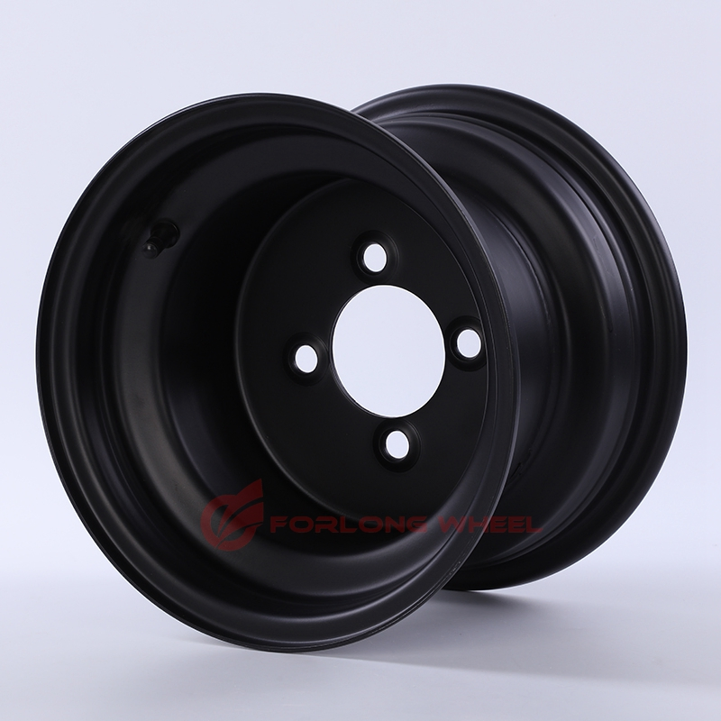 Forlong Wheel 12X8 OEM ATV Rear Rim 4 on 110 Bolt Pattern 25X10 -12 for Quad Honda YAMAHA Kawasaki Polari Heavy Duty ATV Use for Sale
