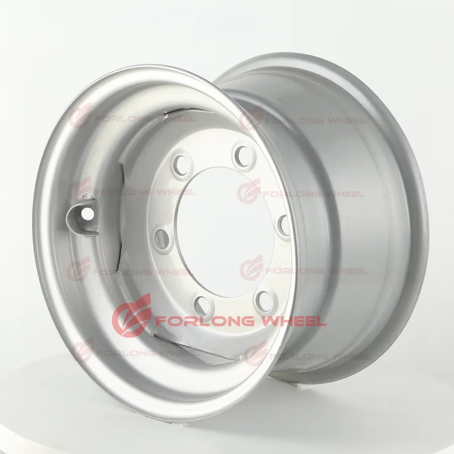 Forlong Wheel 15.3inch Farm Tipping Trailer Wheel Rim 9.00X15.3 5holes PCD140mm Fits Tire 10.0/75-15.3 for Sale