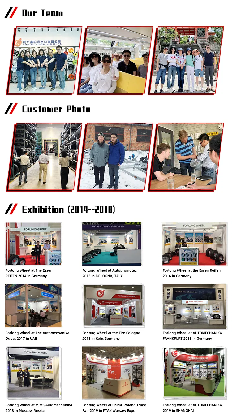 Forlong Wheel 15.3inch Farm Tipping Trailer Wheel Rim 9.00X15.3 5holes PCD140mm Fits Tire 11.5/80-15.3 for Sale