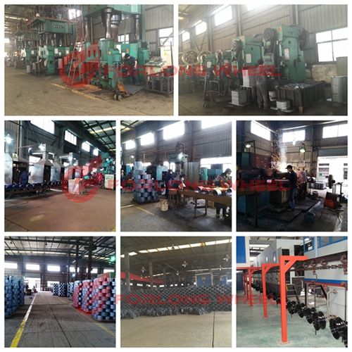 Forlong Wheel Rim 7.00X8 4lug on 98mm Tire 18X8.5-8 for Heavy Duty Dump ATV/UTV/Lawn Trailer Use