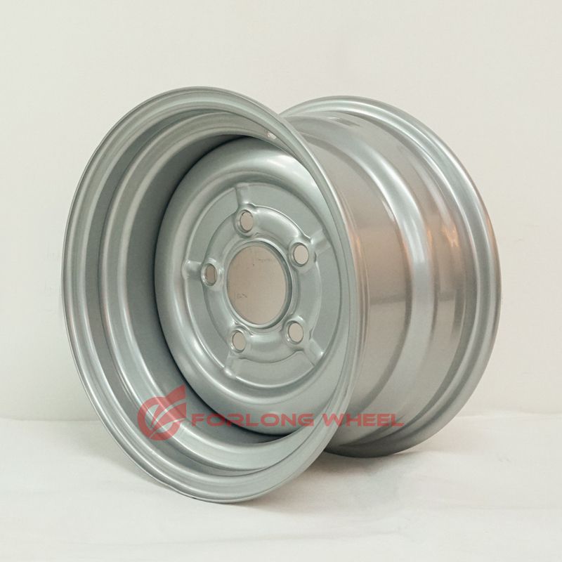 Forlong Wheel Rim 7.00X8 4lug on 98mm Tire 18X8.5-8 for Heavy Duty Dump ATV/UTV/Lawn Trailer Use