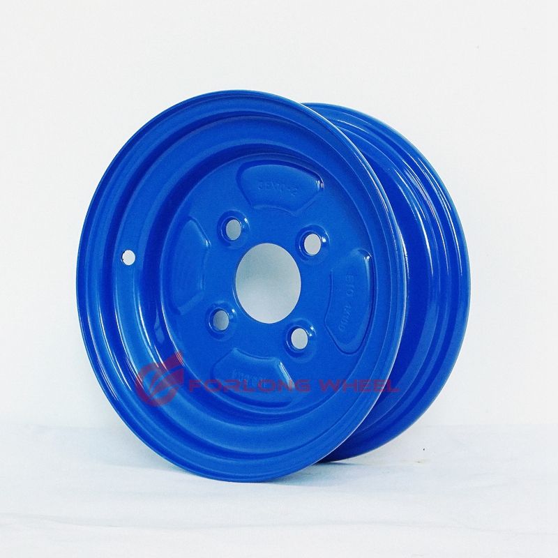 Forlong Wheel Rim 7.00X8 4lug on 98mm Tire 18X8.5-8 for Heavy Duty Dump ATV/UTV/Lawn Trailer Use