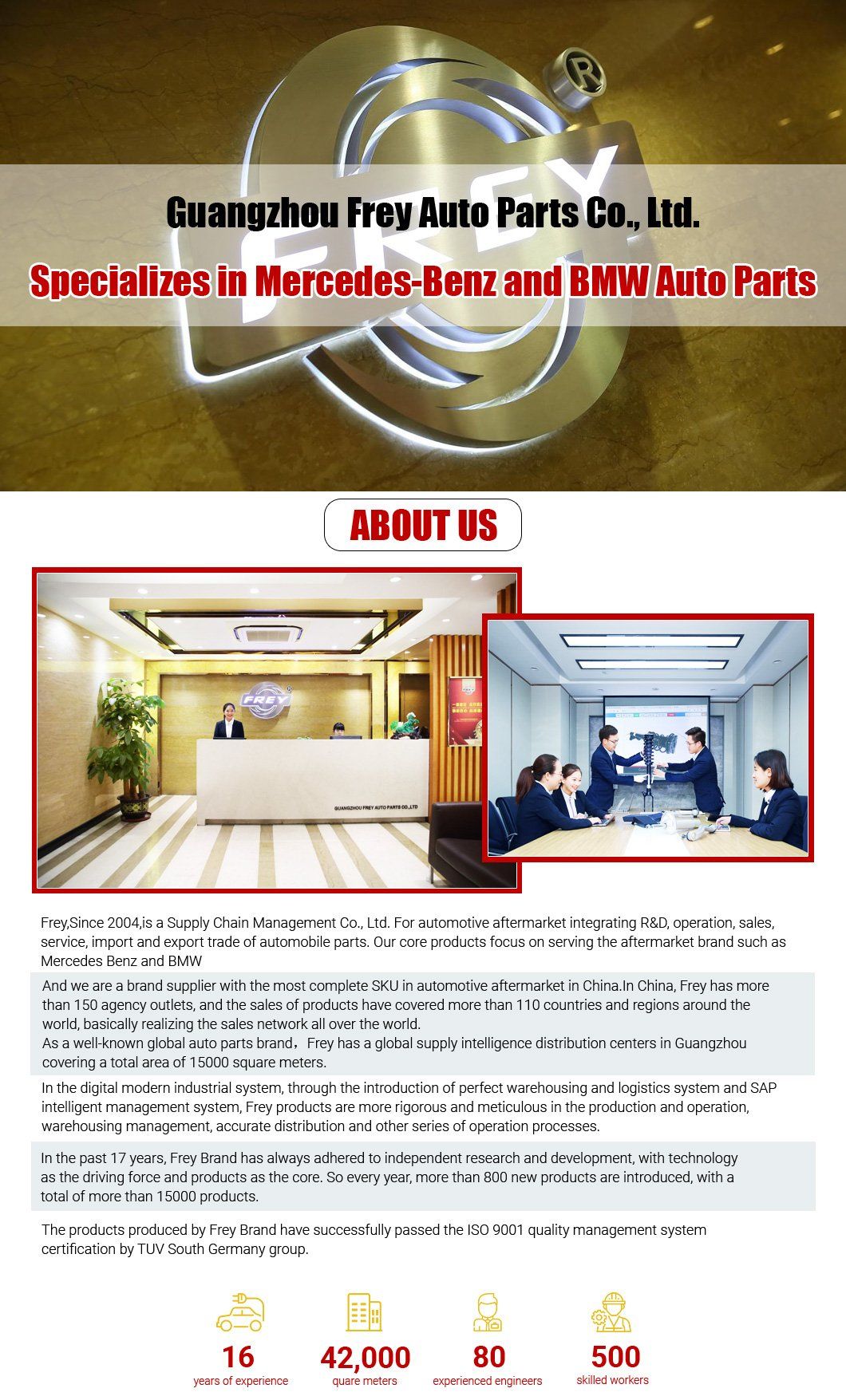 Frey Auto Car Front Engine Brake System Brake Wear Hose for BMW Mini R50 R52 R53 OE 34356778175