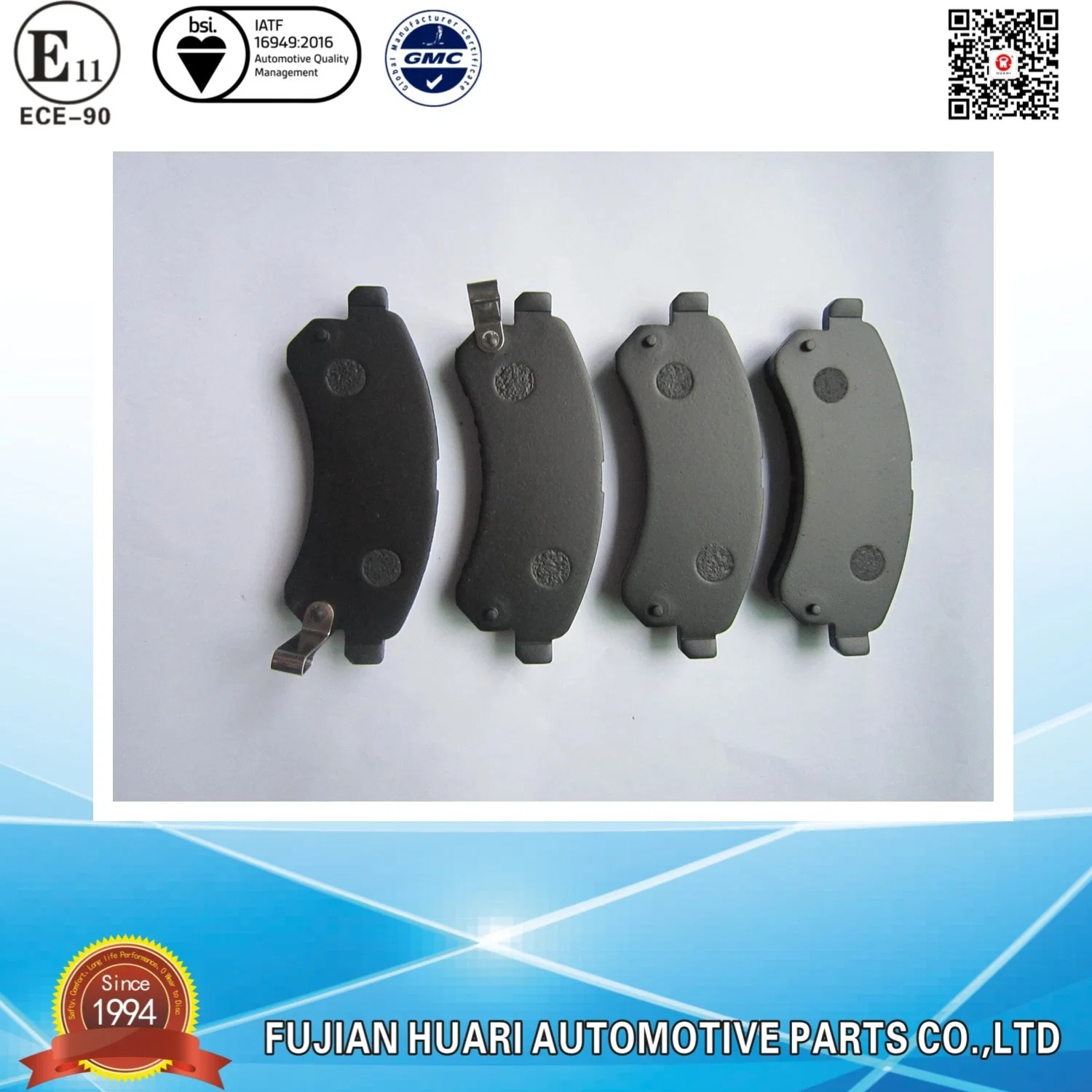 Genuine Auto Spare Parts for Tata Indica Vista Front Brake Pad