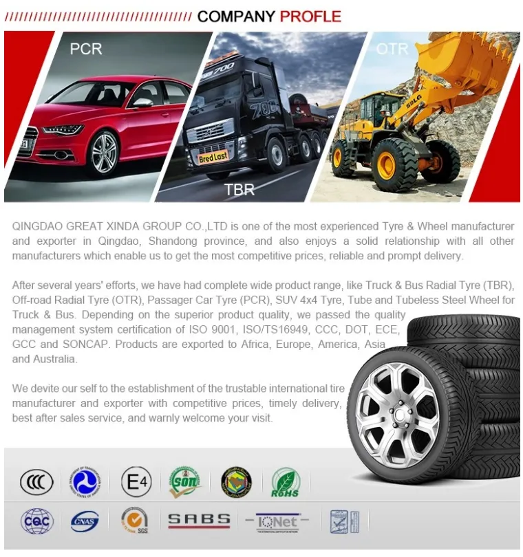Hankook Aplus Passenger Car Tire, Habilead SUV 4X4 Tires, Aoteli, Winter Tire, PCR