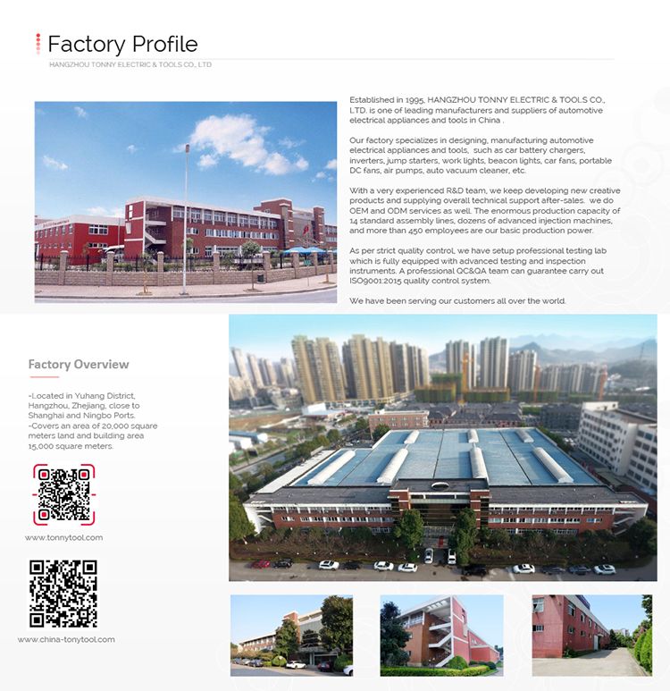 Heavy Duty Jump Starter 12V Mini Battery Booster, Mini Car Jump Starter Car Battery Charger Emergency Car Jumper Starter