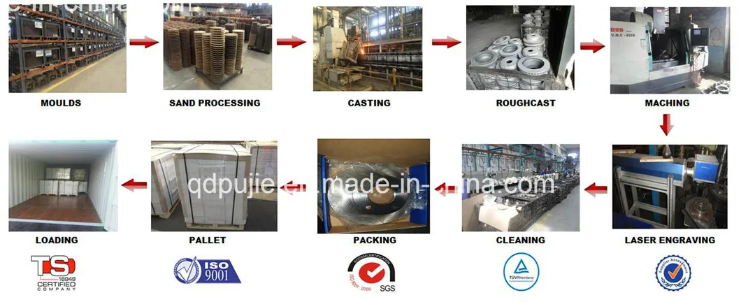 Hiace Brake Drum for Toyota 42431-26190