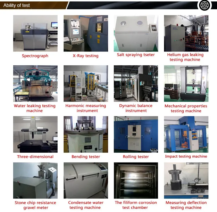 High Quality 5X100 15 16 17 18 19 20 21 22 23inch Car Aluminum Wheels 5holes