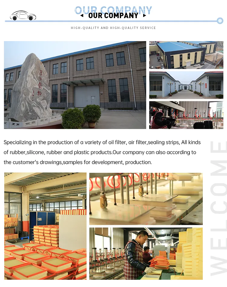 High Quality Best Price Customized OEM PU Air Filter OE 16546-Eb300