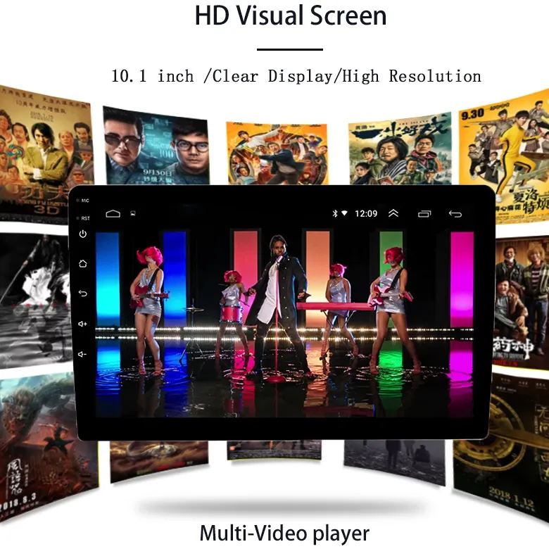 High Quality Hot Sale 10 Inch Touch Support GPS/WiFi Funtation Best Media Player for Android