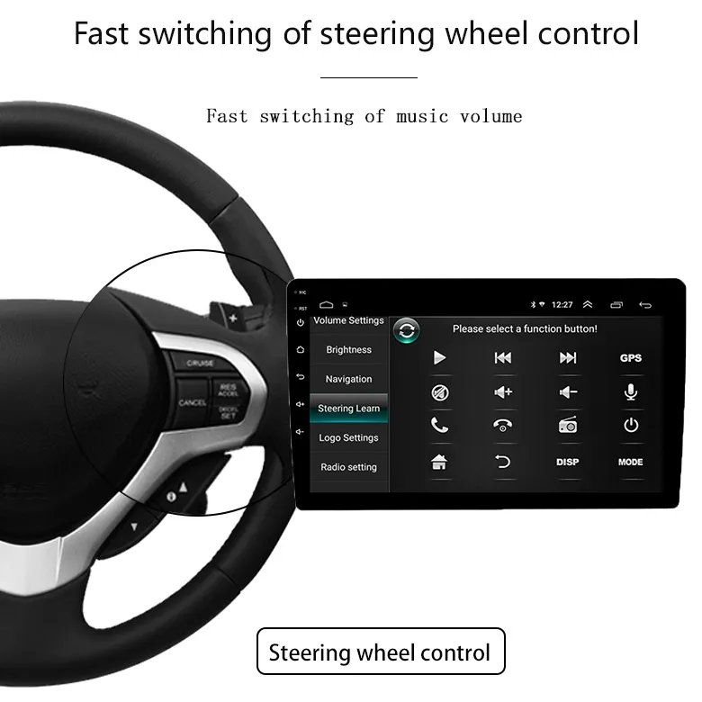 High Quality Hot Sale 10 Inch Touch Support GPS/WiFi Funtation Best Media Player for Android