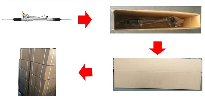 Hydraulic Steering Gear for Volkswagen Polo Double Skoda Fabia 6q1423061m