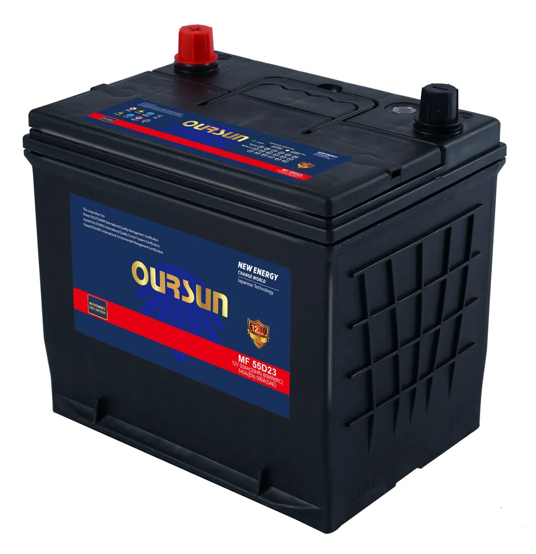 ISO9001 Certificated Factory for SMF Sealed Lead Acid Car Starting Batteries 12V 65ah Ns70 Auto Battery for Sale