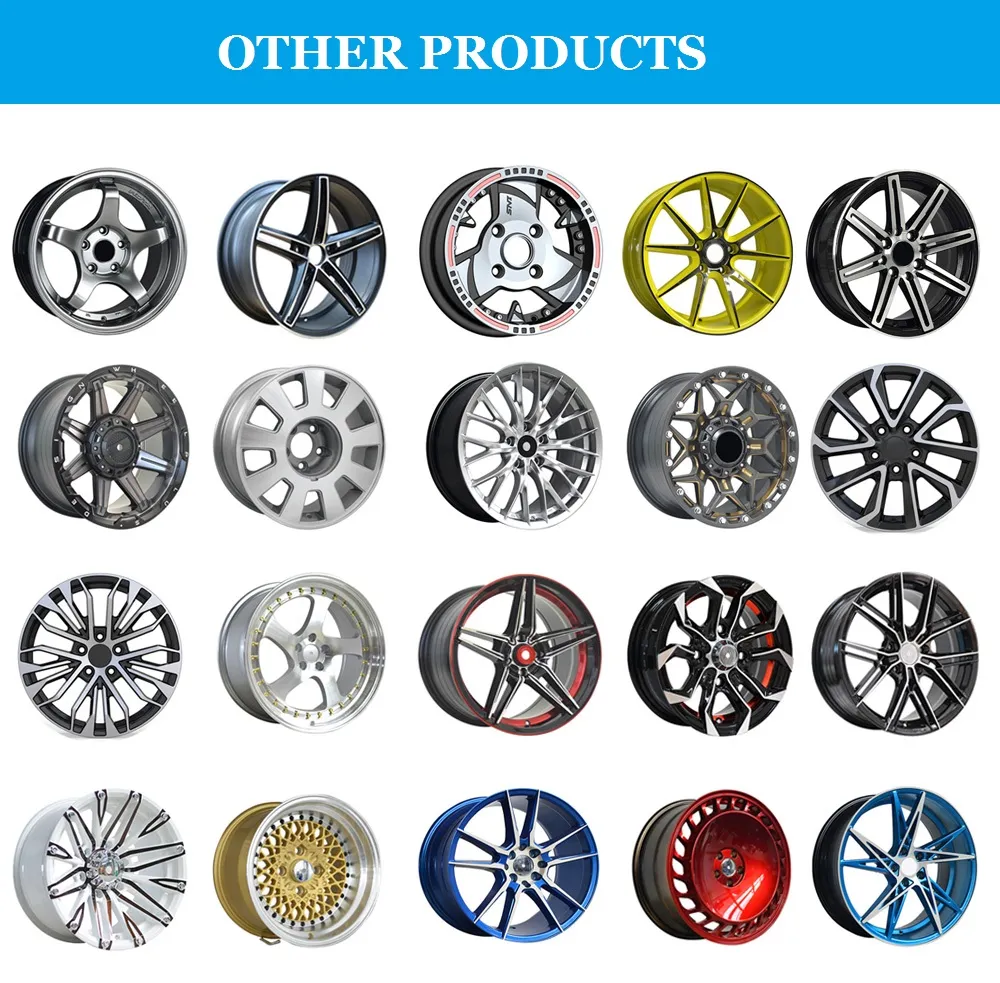J6070 JXD Brand Auto Spare Parts Alloy Wheel Rim Replica Car Wheel for Toyota TRD