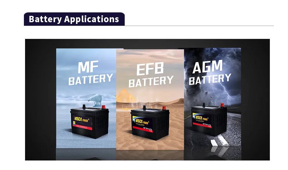 Jeje King Power 12V Cmf 190h52 N200 Car Battery Lead Acid Battery