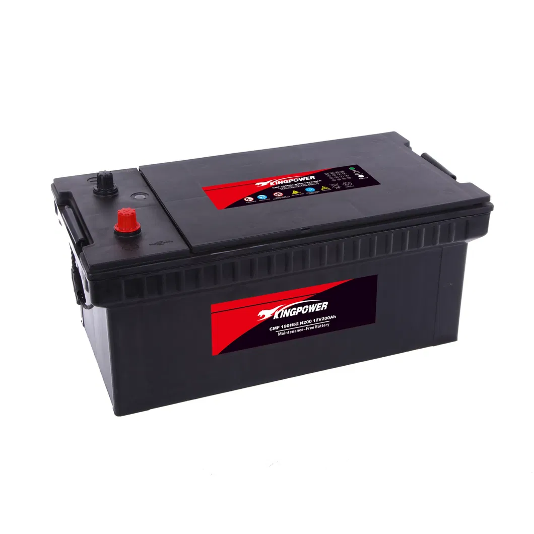 Jeje King Power 12V Cmf 190h52 N200 Car Battery Lead Acid Battery