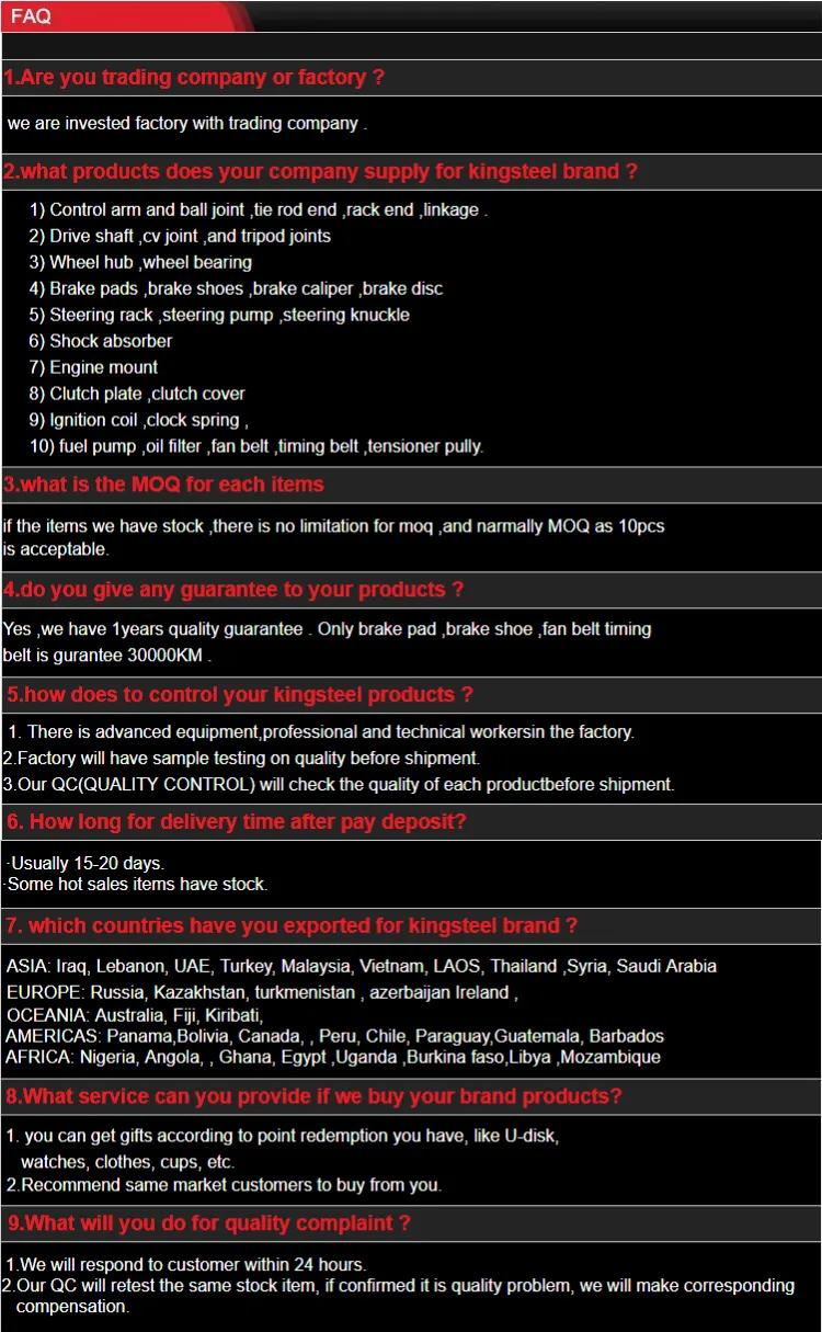 Kingsteel Auto Parts Steering Rack for Toyota Land Cruiser Fj 1990 (44110-60402)