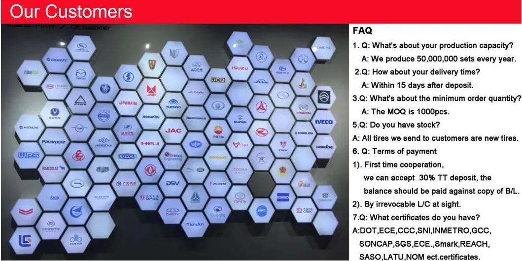 Linglong Tires 275/65/18 4X4 Tire ATV Tires Car Tyre Car Tires 175 65 13