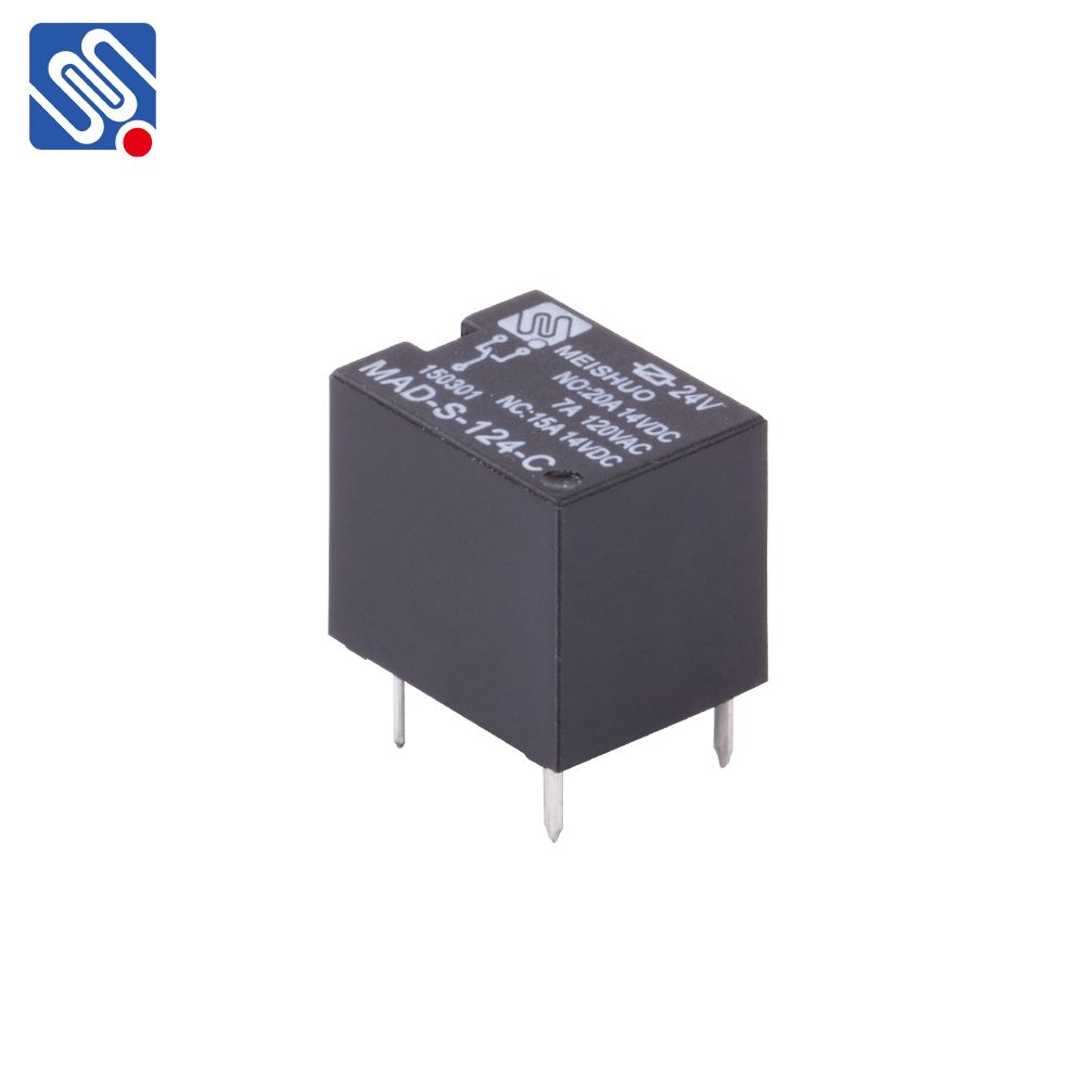 Mad 12 Volt Mini Auto Electric Spst 4pin 5 Pin Nc 12V 20A 14VDC 7A PCB Automotive Relay for Car Light