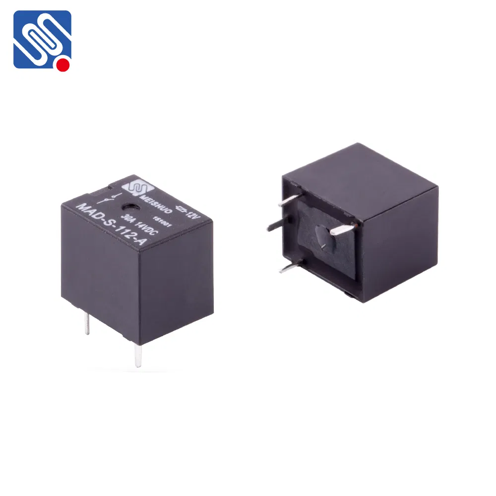 Mad 12 Volt Mini Auto Electric Spst 4pin 5 Pin Nc 12V 20A 14VDC 7A PCB Automotive Relay for Car Light