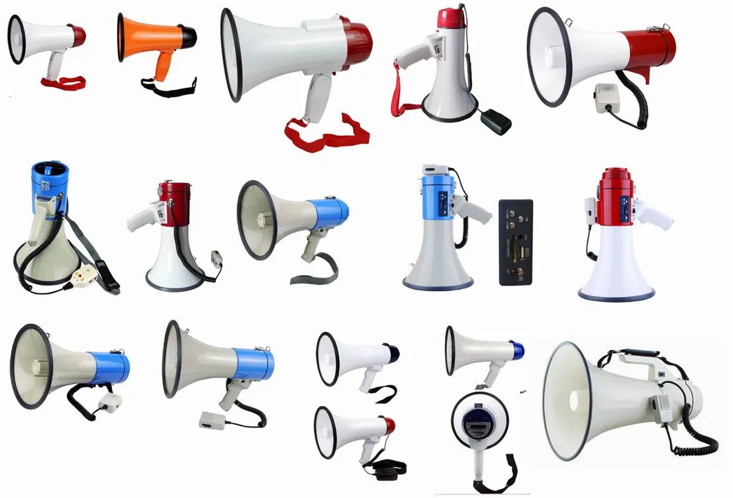 Megaphone with USB/SD Card Police Microphone Speaker (MK-66SU)