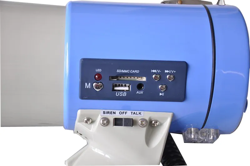 Megaphone with USB/SD Card Police Microphone Speaker (MK-66SU)