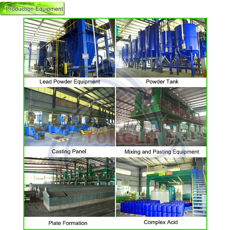 N200 200ah Dry Charged Battery for Starting & UPS