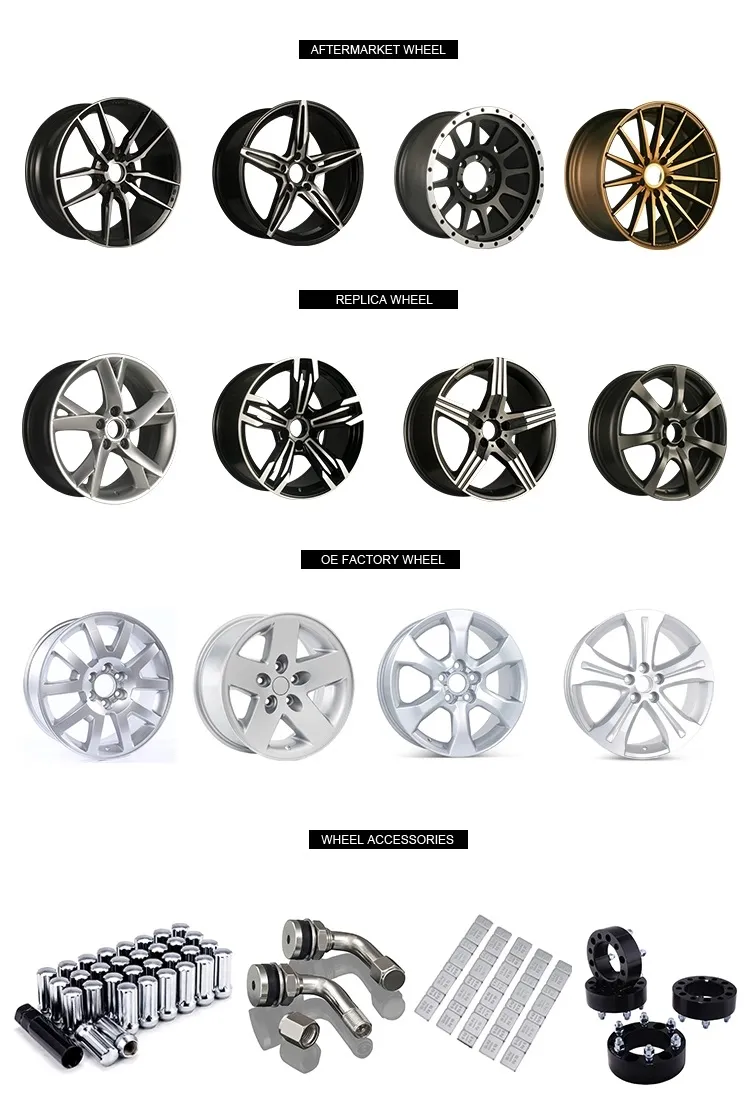 New Design After Market for Trd Toyota Racing Car Alloy Wheels Rims