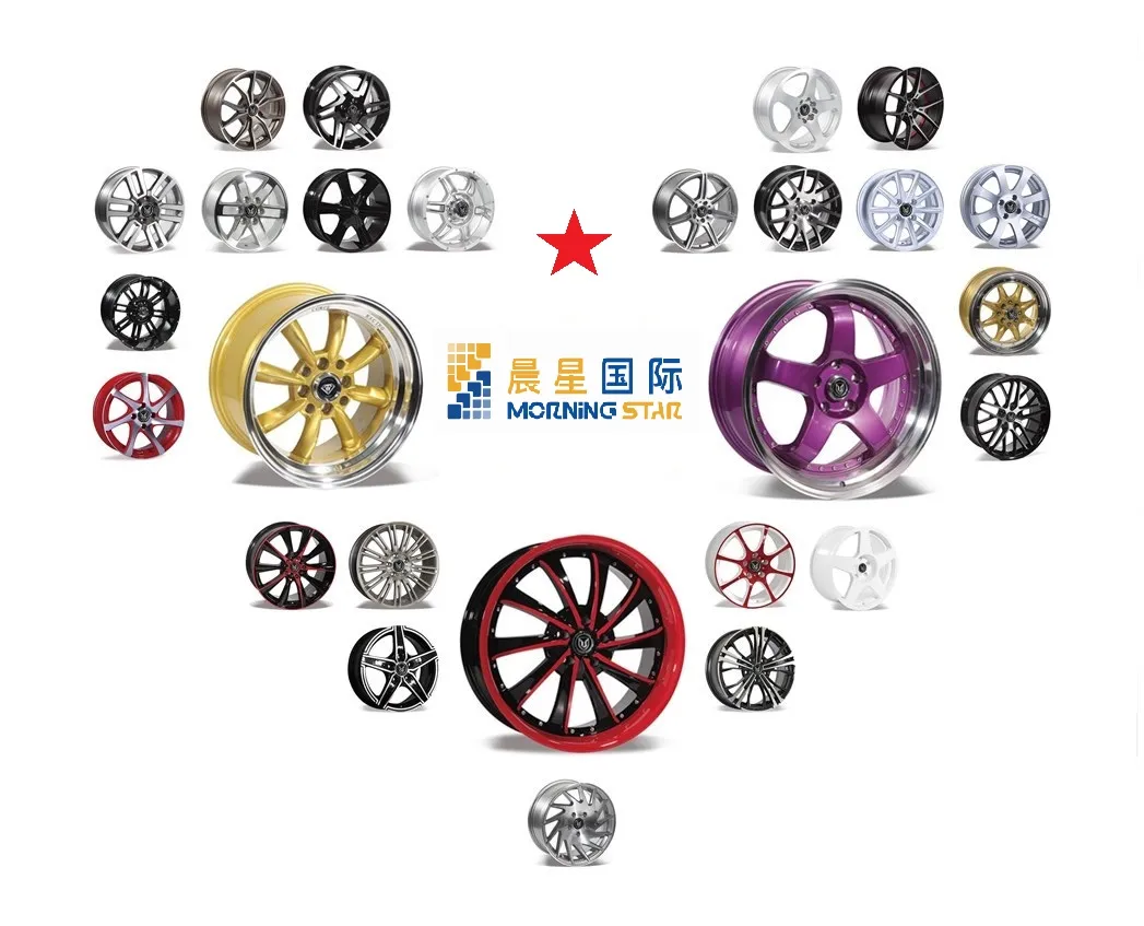 New Design After Market for Trd Toyota Racing Car Alloy Wheels Rims