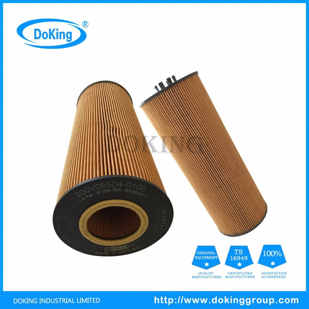 Oil Filter 51.05504.0108 for Hengst with Good Price