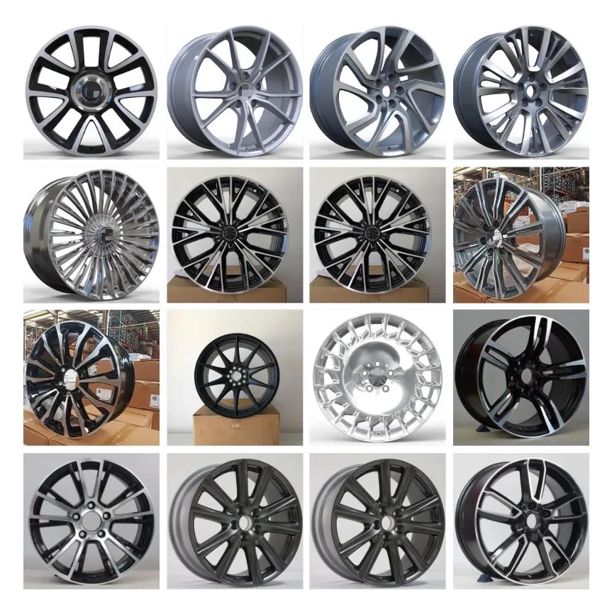 Passenger Car Tires Wheel Hub Best Price 17X8.0 Inch Alloy Wheel Auto Parts PCD 5X112-120 Wheel Hub