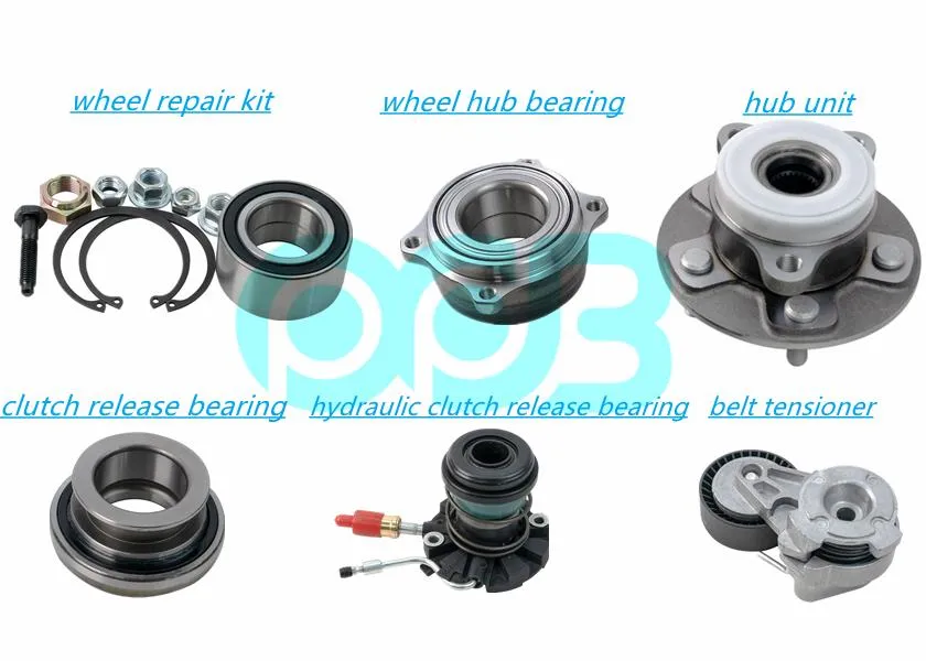Ppb Brand Automatic Tensioner Pulley Bearing 457 200 2170 Vkmcv51007 531060530 for Mercedes-Benz Atego Axor Conecto Econic