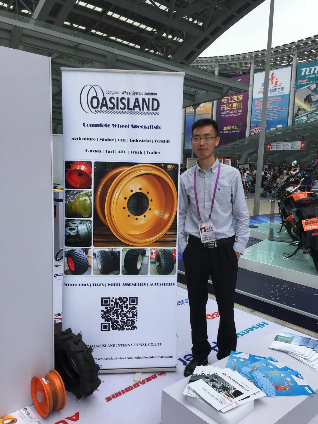 Row Crop Steel Wheel Rim (W10X54)