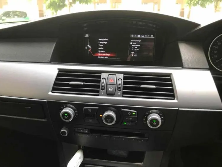 Silverstrong Carplay Android Car Multimedia Player MP5 for BMW 5 Series E60 E61 E63 E64 E90 E91 E92 525 530 CCC Cic Idrive 720p Camera Support