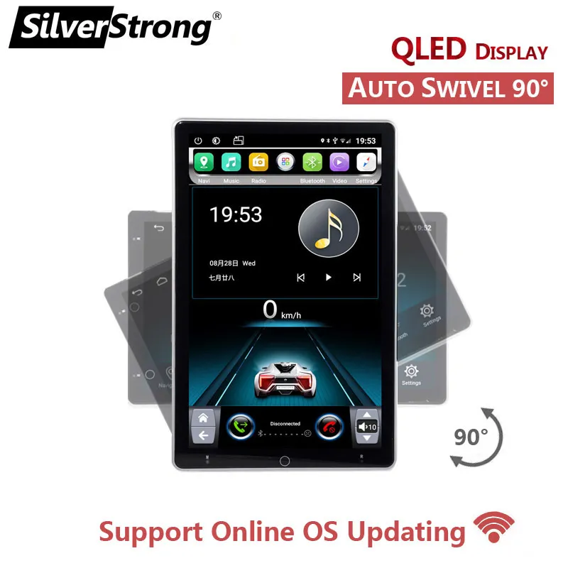 Silverstrong Universal Car Radio 2 DIN Android 10 Multimedia player Autoradio Auto Audio Navigation GPS 2DIN DVD Stereo Head Unit 4G LTE