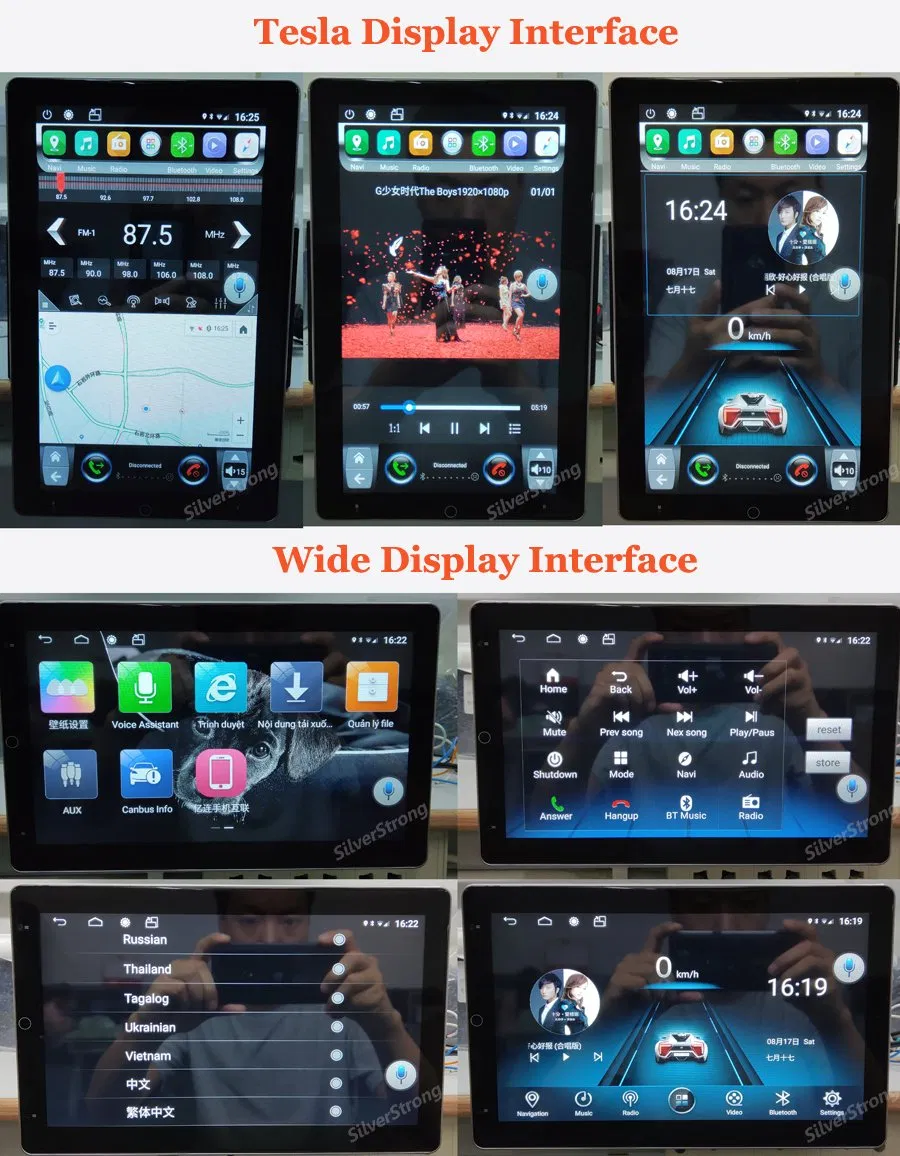 Silverstrong Universal Car Radio 2 DIN Android 10 Multimedia player Autoradio Auto Audio Navigation GPS 2DIN DVD Stereo Head Unit 4G LTE