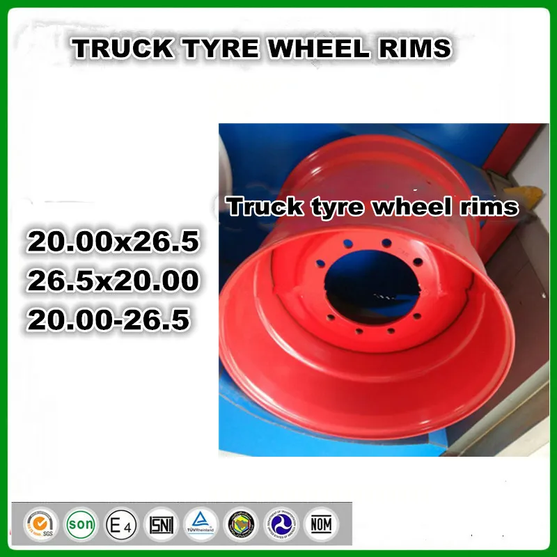 Trailer Tire Rim 26.5X20.00 20.00X26.5 20.00-26.5 Tubless Tyre Rim, 26.5 Rim, 26.5 Wheel, 600/55r26.5 Tyre Rim, 600/55r26.5 Super Single Tire Rim