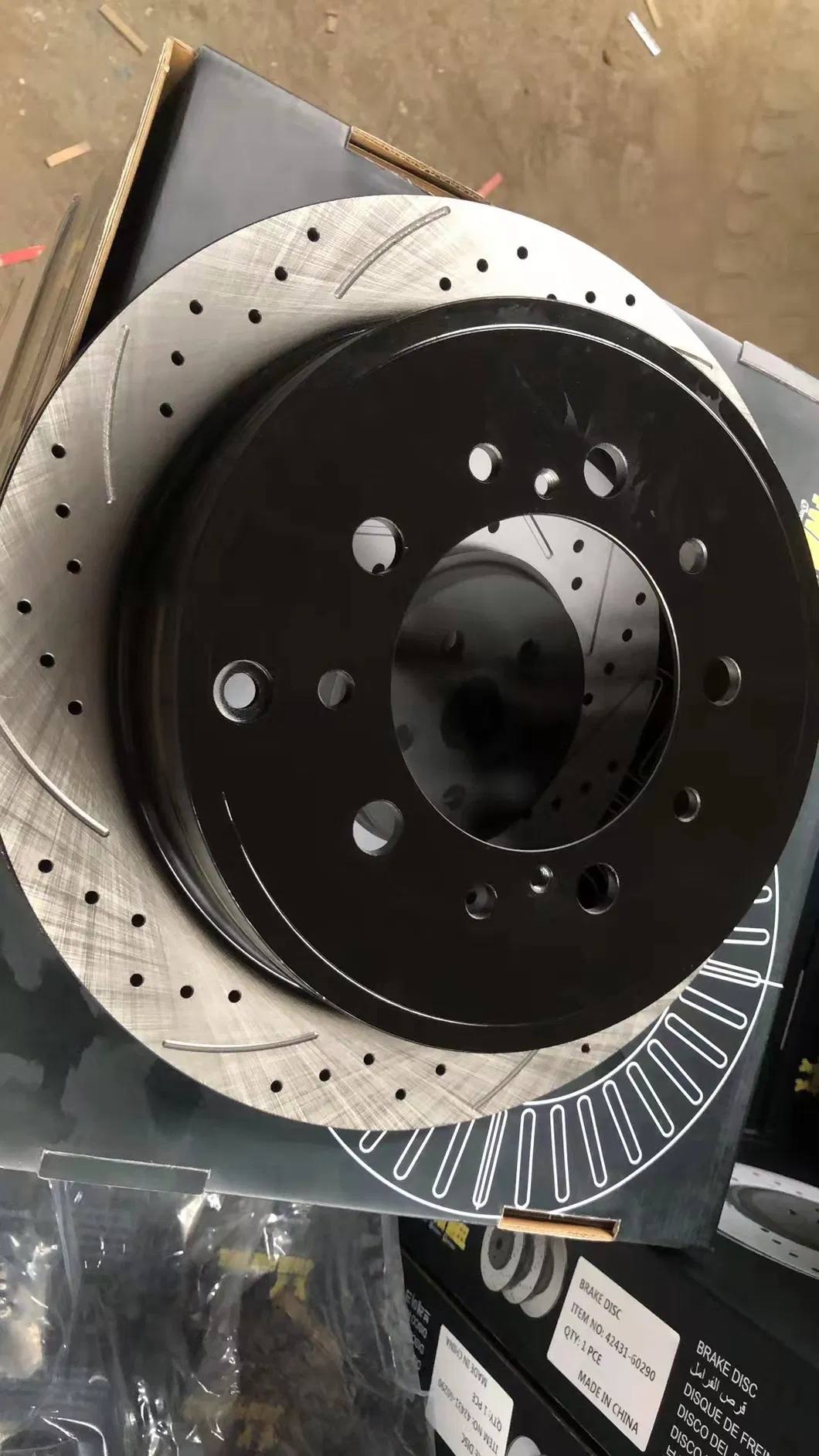 Wholesale Auto Parts Front Rear Car Brake Disc Rotor for Toyota with Cheap Price