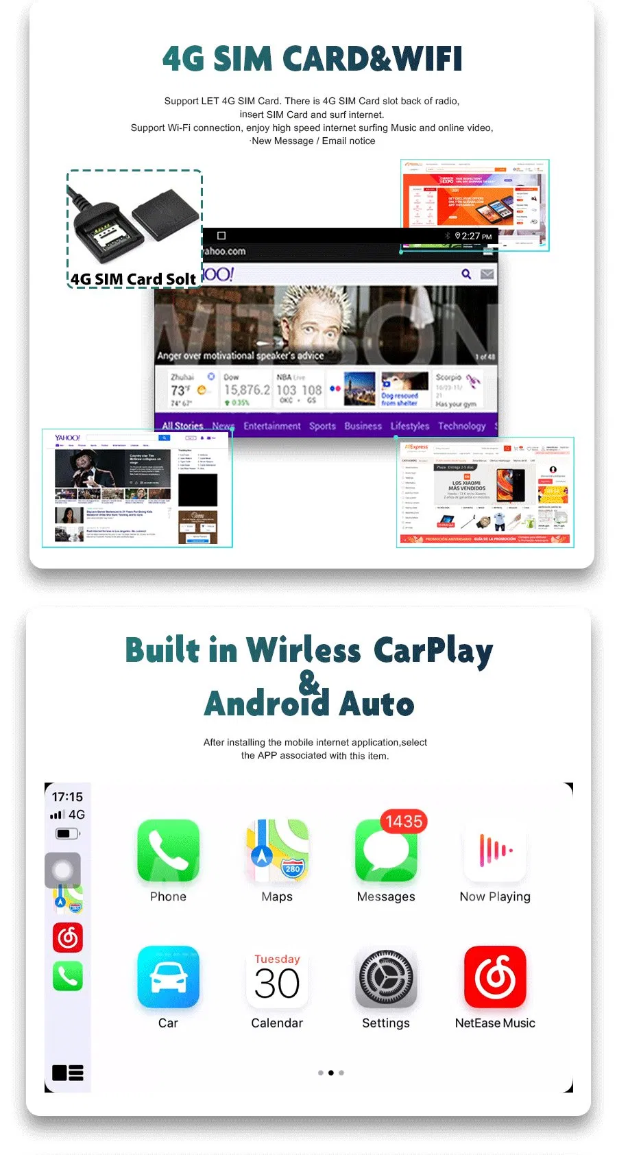Witson Android 11 Car Radio for Citroen C4 C-Triomphe C-Quatre 2004-2009 WiFi GPS Carplay Multimedia DSP Navigation