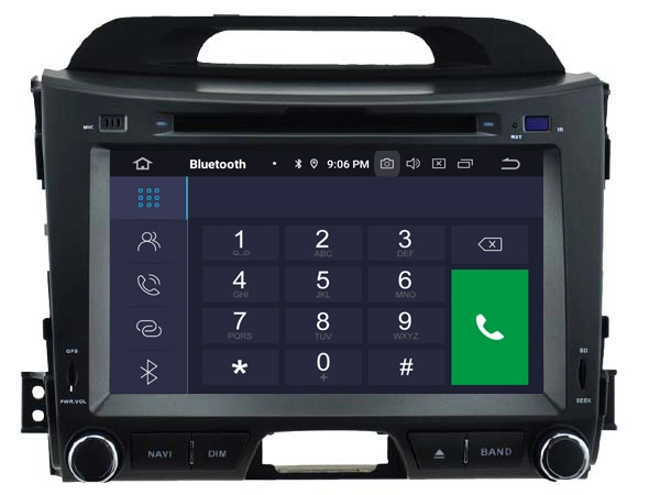 Witson Quad-Core Android 10 Car DVD GPS for KIA Sportage R2011 Built-in OBD Function